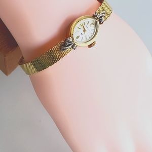 10K GF Diamond Hamilton working Mechanical watch